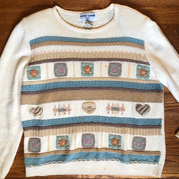 VINTAGE Sweater with shoulder pads 🌼 - Picture 5 of 5